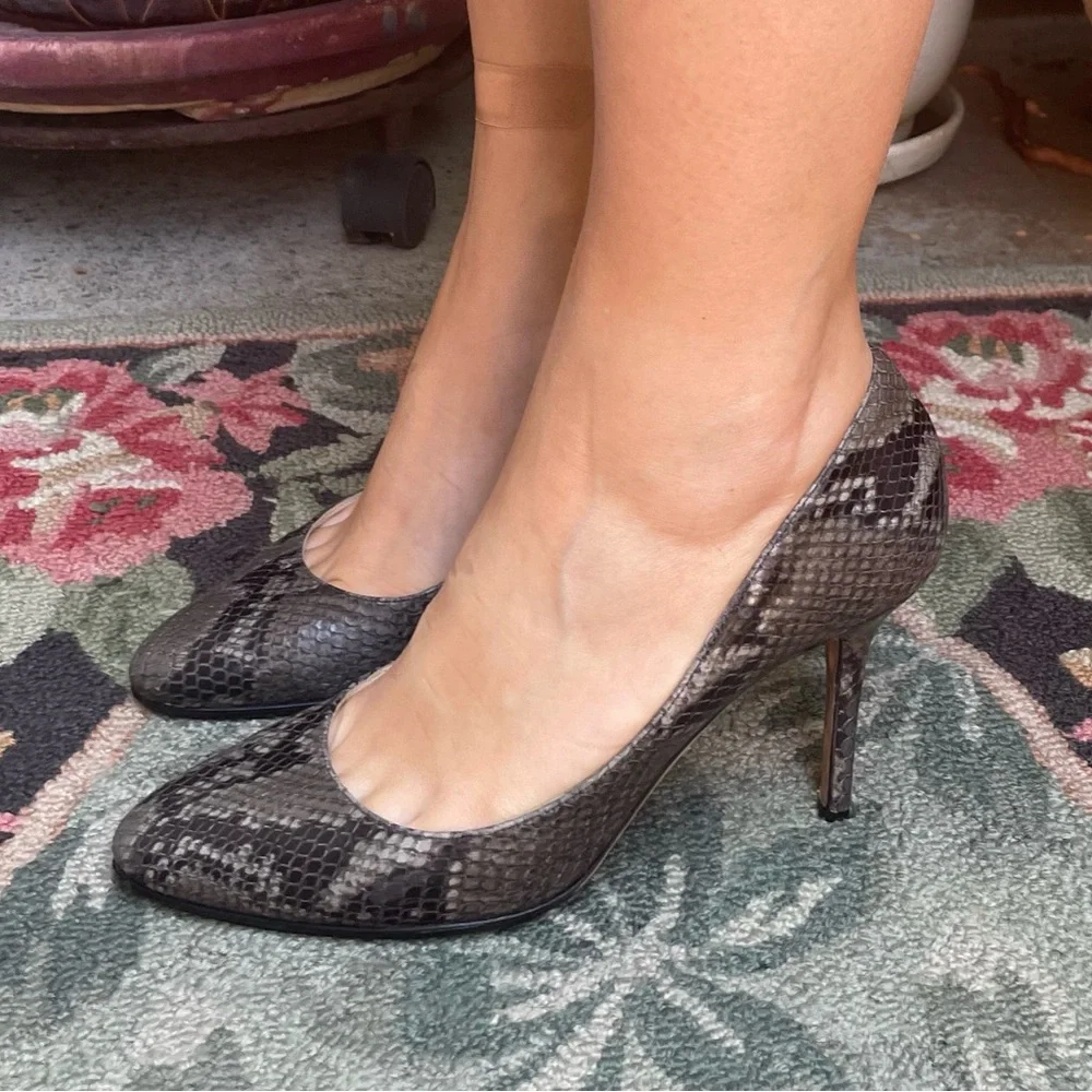 Jimmy Choo Black High Heel Stilettos In Original Box - Picture 3 of 16
